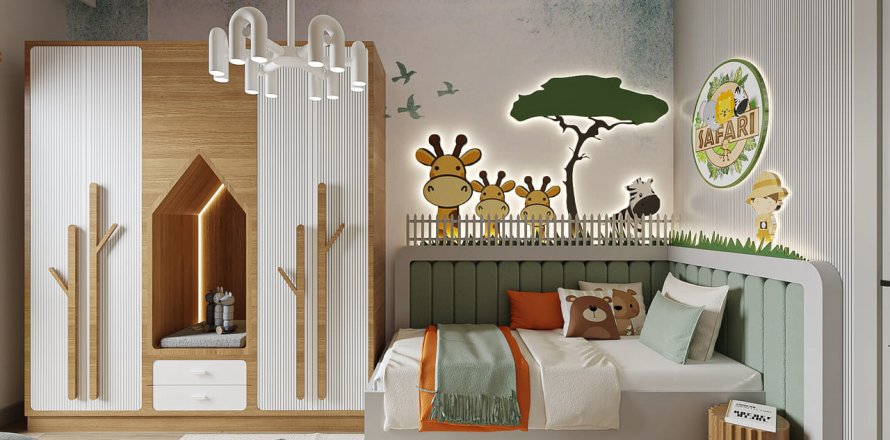 2+1 Lejlighed i Asoy Bahcesehir, Basaksehir, Istanbul, Tyrkiet Nr. 117702