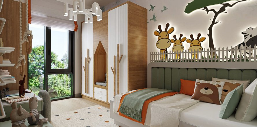 Daire Asoy Bahcesehir 1+1, Başakşehir, İstanbul, Türkiye №117700