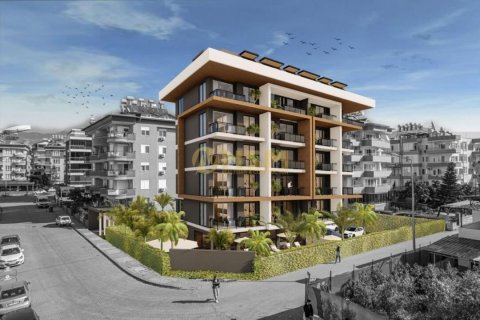 1+1 Lägenhet  i Alanya, Antalya, Turkiet Nr. 149656