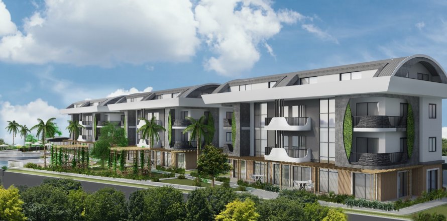 Daire 1+1 Oba, Antalya, Türkiye №111283