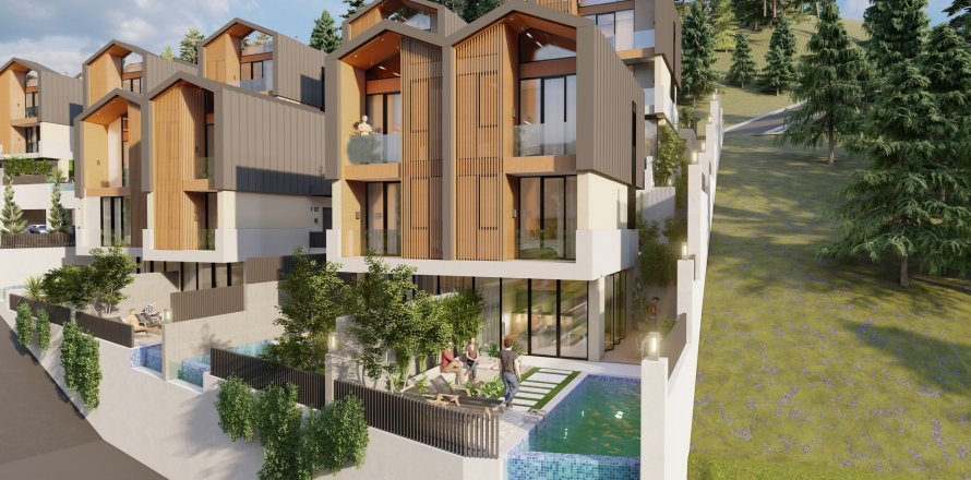 Villa  4+1  Alanya, Antalya, Türkiye №111280