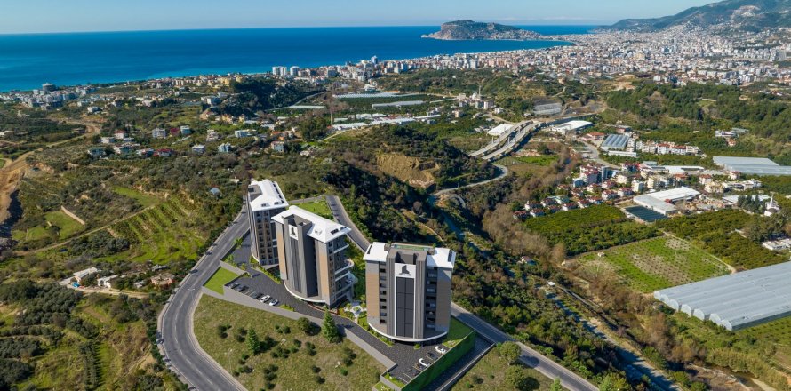 1+1 Lägenhet  i Kestel, Antalya, Turkiet Nr. 116217