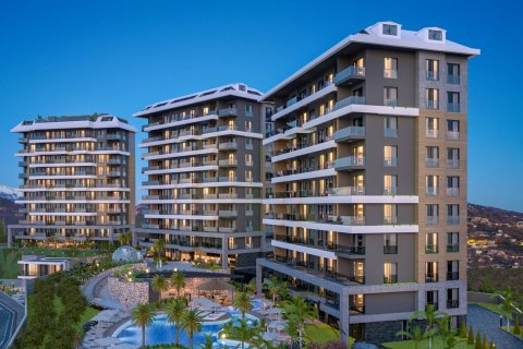 1+1 Lägenhet  i Kestel, Antalya, Turkiet Nr. 116217 - 2