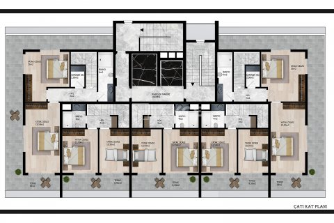 Apartment for sale  in Alanya, Antalya, Turkey, 1 bedroom, 55m2, No. 211669 – photo 21