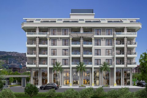 1+1 Lejlighed  i Alanya, Antalya, Tyrkiet Nr. 117349 - 7