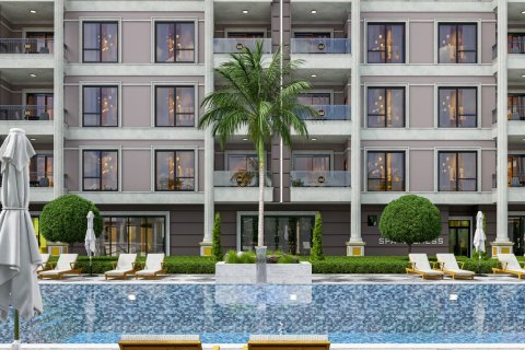 1+1 Lejlighed  i Alanya, Antalya, Tyrkiet Nr. 117349 - 4