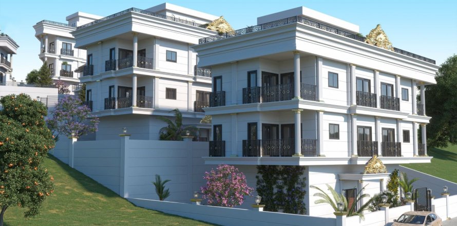 1+1 Lejlighed i KALE PATRA, Alanya, Antalya, Tyrkiet Nr. 158736
