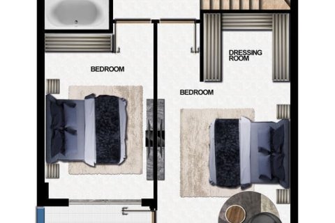 3+1 Villa i Konakli, Antalya, Tyrkia Nr. 114139 - 20