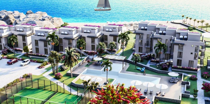 3+1 Lägenhet i Atlantis, Tatlisu, Famagusta,  Nr. 153599