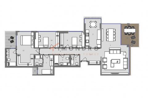 4+1 Leilighet i Eyup, Istanbul, Tyrkia Nr. 152296 - 13