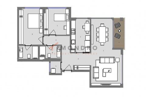 4+1 Leilighet i Eyup, Istanbul, Tyrkia Nr. 152296 - 14