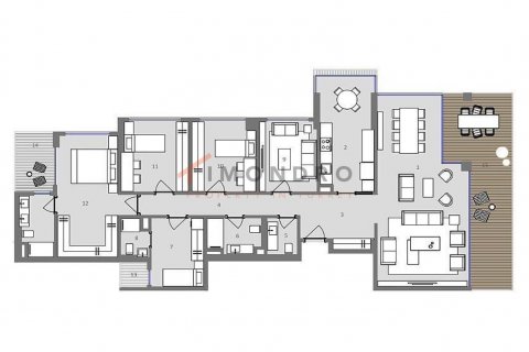 4+1 Leilighet i Eyup, Istanbul, Tyrkia Nr. 152296 - 15