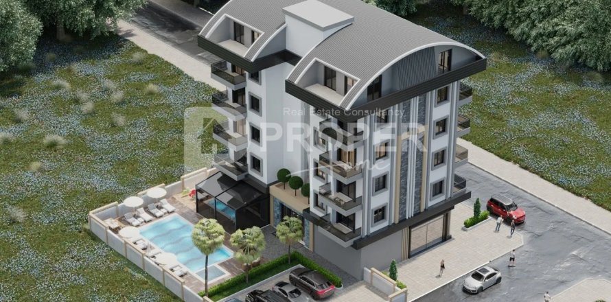 Leilighet  i Kargicak, Alanya, Antalya, Tyrkia Nr. 82037