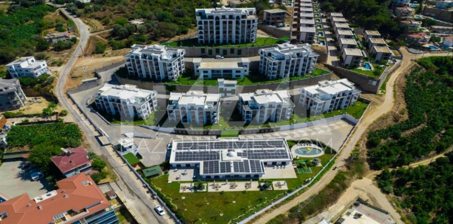 1+1 Lejlighed  i Alanya, Antalya, Tyrkiet Nr. 116700