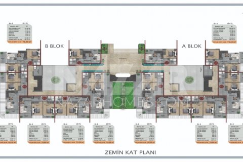 Daire 1+1 Alanya, Antalya, Türkiye №116703 - 21