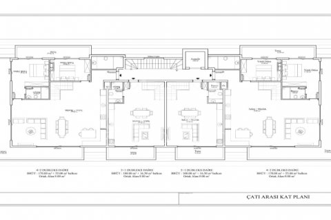 Продажа квартиры в Аланье, Анталье, Турция 1+1, 67.5м2, №116557 – фото 16