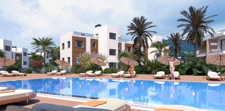 2+1 Apartment  in Northern Cyprus No. 144281