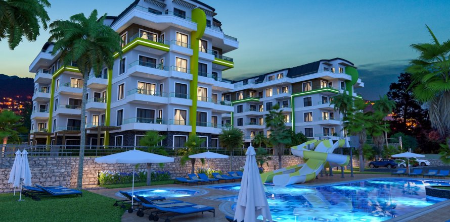 Daire 1+1 Oba, Antalya, Türkiye №115996