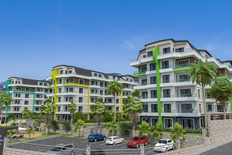2+1 Lägenhet  i Oba, Antalya, Turkiet Nr. 115997