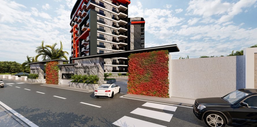 Квартира в Paradise City 3 1+1, Газипаша, Анталья, Турция №143953