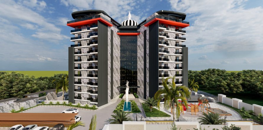 Квартира в Paradise City 3 1+1, Газипаша, Анталья, Турция №143955