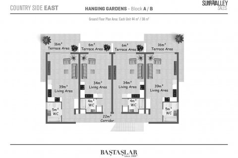 Apartment for sale in Northern Cyprus, studio, 44m2, No. 188761 – photo 2