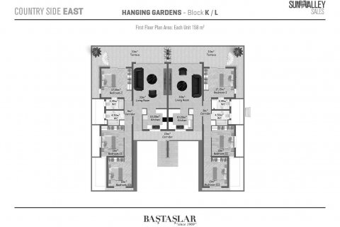 3+1 Lägenhet i Hanging Gardens Village, Nr. 188778 - 3