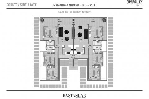 3+1 Lägenhet i Hanging Gardens Village, Nr. 188778 - 2