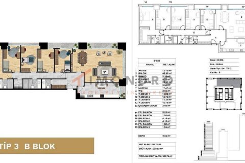 5+1 Lägenhet  i Atasehir, Istanbul, istanbul, Turkiet Nr. 152589 - 21