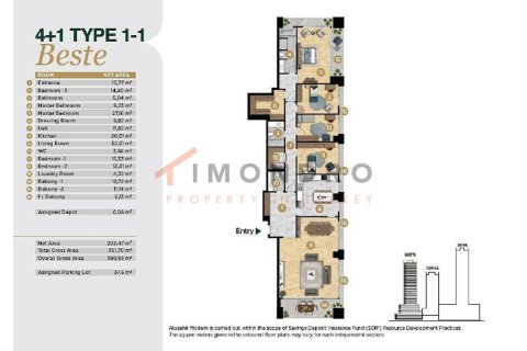 5+1 Lägenhet  i Atasehir, Istanbul, istanbul, Turkiet Nr. 152589 - 25