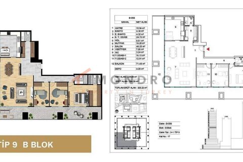 5+1 Lägenhet  i Atasehir, Istanbul, istanbul, Turkiet Nr. 152589 - 27