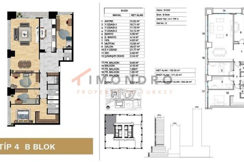 5+1 Lägenhet  i Atasehir, Istanbul, istanbul, Turkiet Nr. 152589 - 24