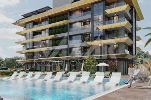 1+1 Leilighet i Alanya, Antalya, Tyrkia Nr. 116535