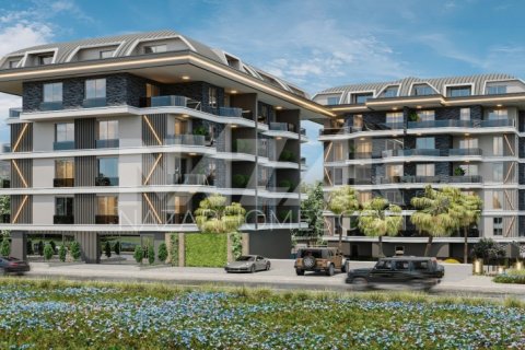 Daire  1+1  Alanya, Antalya, Türkiye №116530