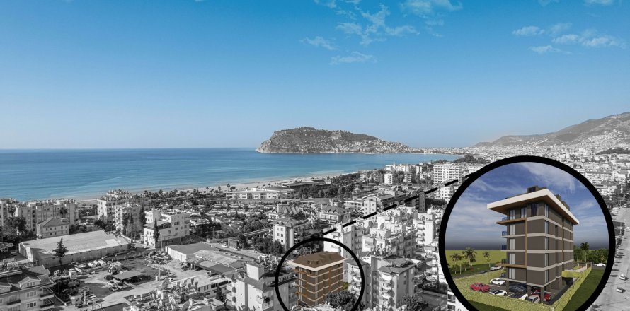 Daire 1+1 Oba, Antalya, Türkiye №111623