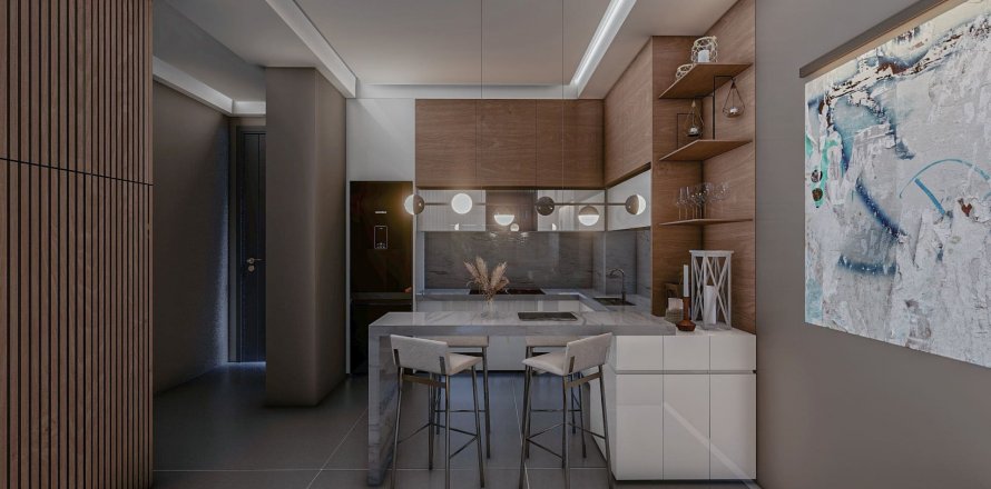 1+1 Apartment in Akropolis Residence, Altintash, Antalya, Turkey No. 111994