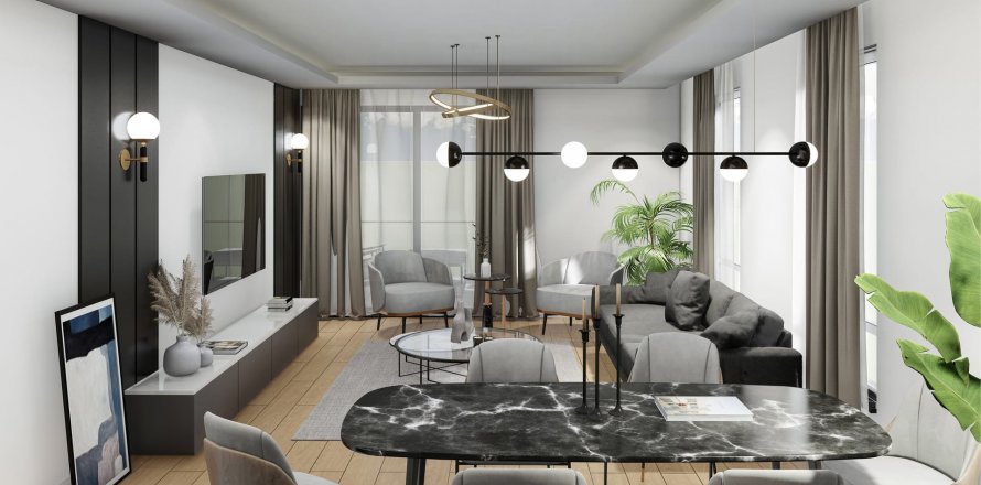 Daire Alpis Nilufer House 2 5+1, Bursa, Türkiye №131766