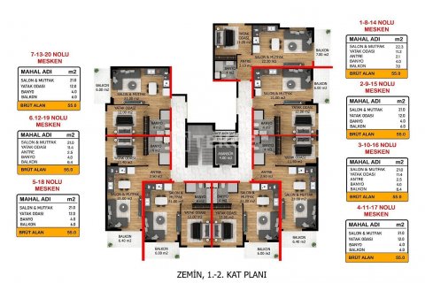 Apartment for sale in Alanya, Antalya, Turkey, 4 bedrooms, 188m2, No. 145267 – photo 3