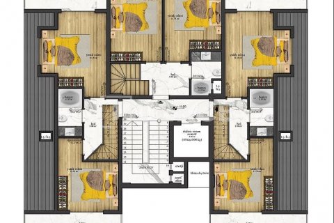 Продажа пентхауса в Аланье, Анталье, Турция 2+1, 121м2, №210432 – фото 14