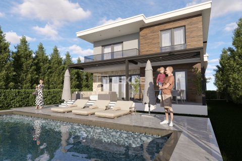 4+1 Villa  in Fethiye, Mugla, Türkei Nr. 194022 - 3