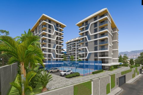 1+1 Wohnung  in Tosmur, Alanya, Antalya, Türkei Nr. 112799 - 14
