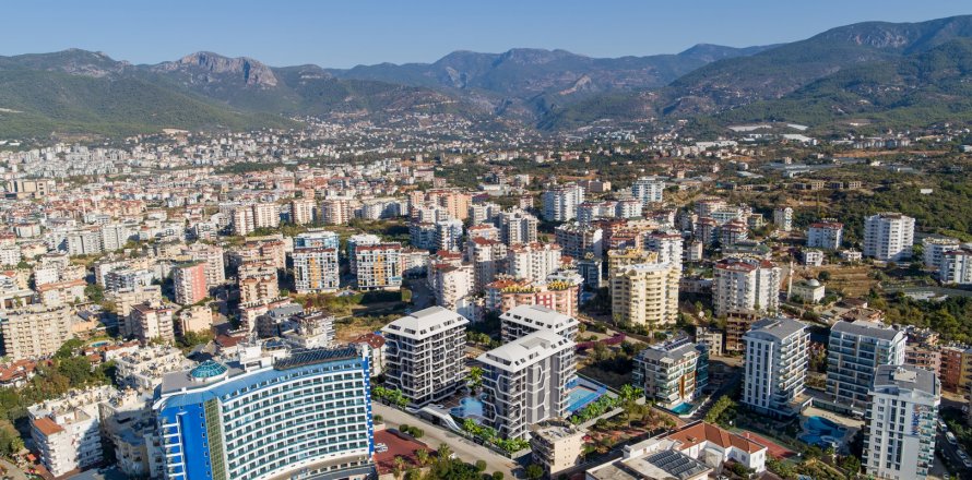 4+1 Lägenhet  i Tosmur, Alanya, Antalya, Turkiet Nr. 112802
