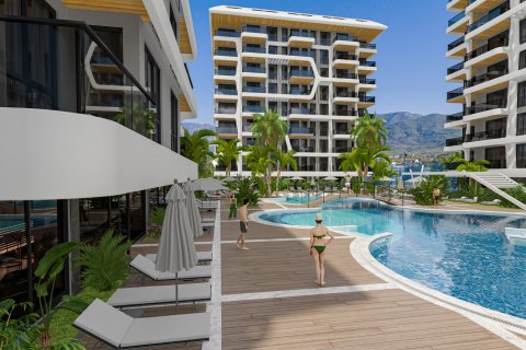 4+1 Lägenhet  i Tosmur, Alanya, Antalya, Turkiet Nr. 112802 - 12