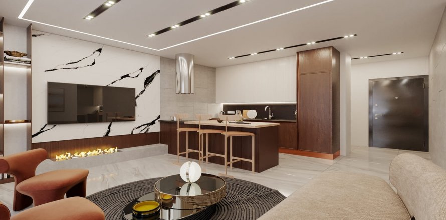 4+1 Apartment in Alanya, Antalya, Turkey No. 130565