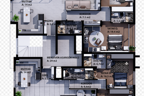 1+1 Wohnung in Nr. 140835 - 18