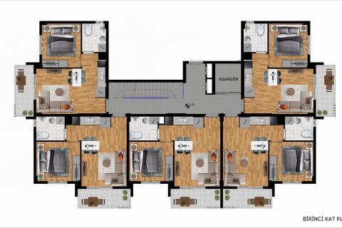 Продажа квартиры в Авсалларе, Анталье, Турция 2+1, 110м2, №111003 – фото 30