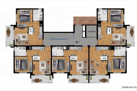 Продажа квартиры в Авсалларе, Анталье, Турция 2+1, 110м2, №111003 – фото 29