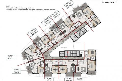 Продажа квартиры в Аланье, Анталье, Турция 1+1, 60м2, №44299 – фото 12