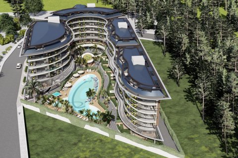 2+1 Lägenhet  i Oba, Antalya, Turkiet Nr. 111622