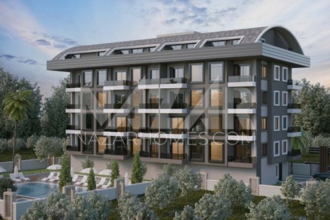 1+1 Apartment  in Oba, Antalya, Turkey No. 116804